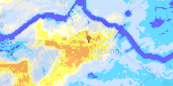 Ekstrem regn på Rindelevparken 10