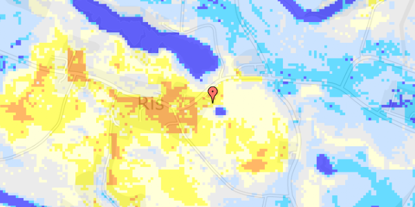 Ekstrem regn på Risvej 25