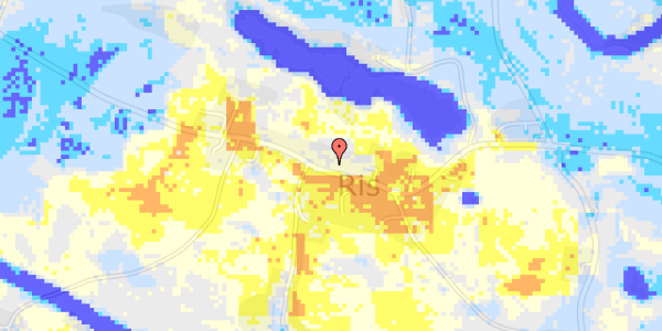 Ekstrem regn på Risvej 56