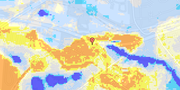 Ekstrem regn på Ryparken 8, st. th