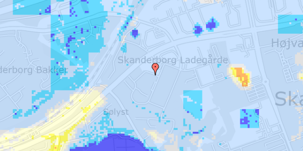 Ekstrem regn på Solgårdsvej 3L, 1. 