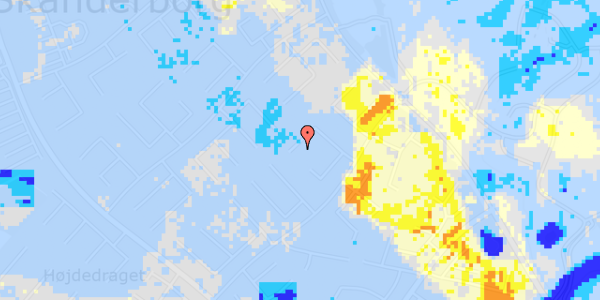 Ekstrem regn på Solsortevej 13