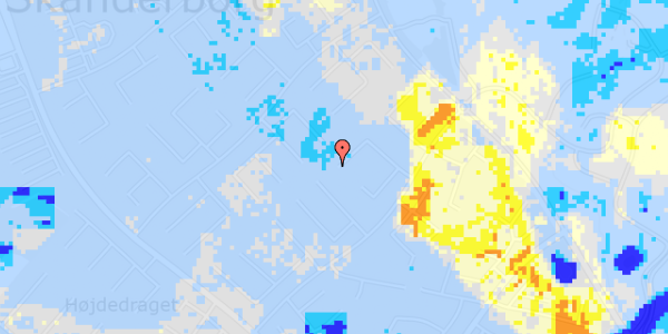 Ekstrem regn på Solsortevej 20