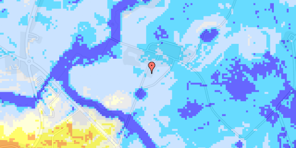 Ekstrem regn på Sophienlundvej 2