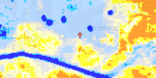 Ekstrem regn på Storhøjvej 5