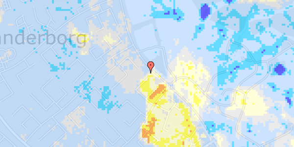 Ekstrem regn på Ternevej 21