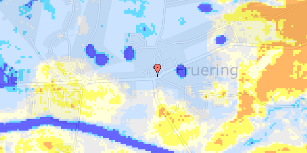 Ekstrem regn på Vestermøllevej 35