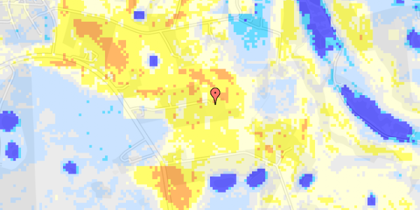 Ekstrem regn på Virringvej 35