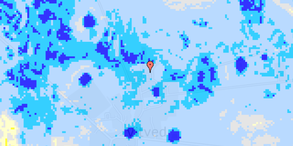 Ekstrem regn på Vitvedgade 14