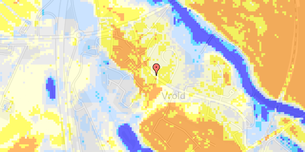 Ekstrem regn på Vrold Tværvej 4