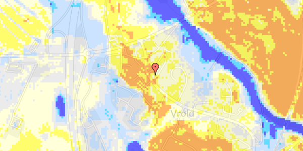 Ekstrem regn på Vrold Tværvej 7