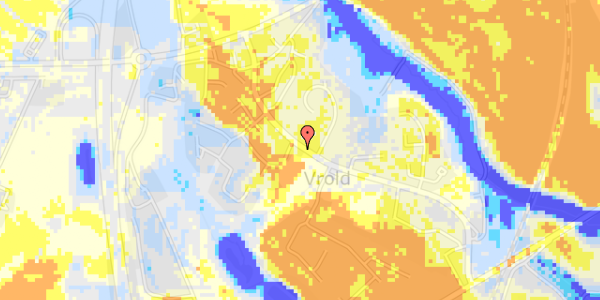 Ekstrem regn på Vrold Tværvej 12