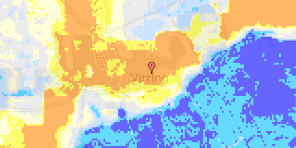 Ekstrem regn på Bakkelyvej 9