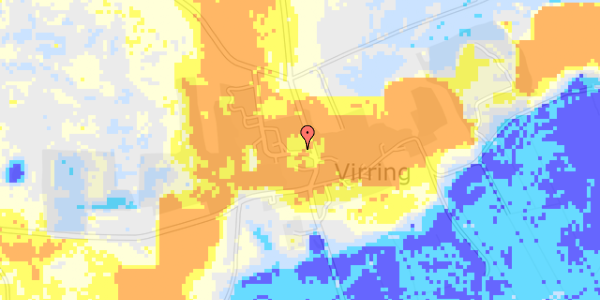 Ekstrem regn på Dalagervej 4