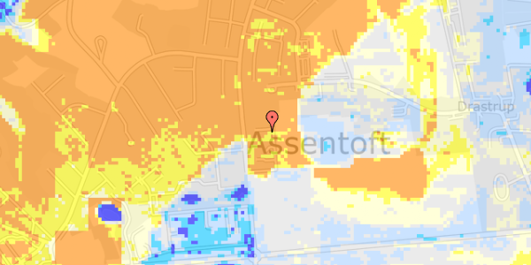 Ekstrem regn på Egevej 53