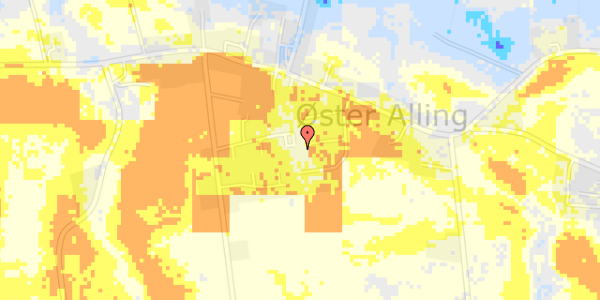 Ekstrem regn på Elmelundsvej 19