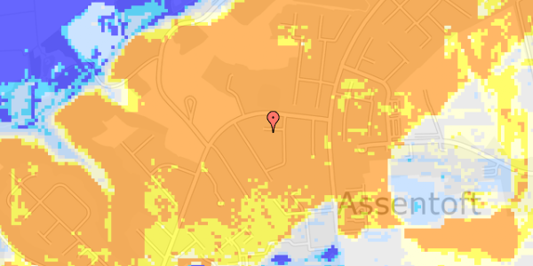 Ekstrem regn på Fuglebakken 19