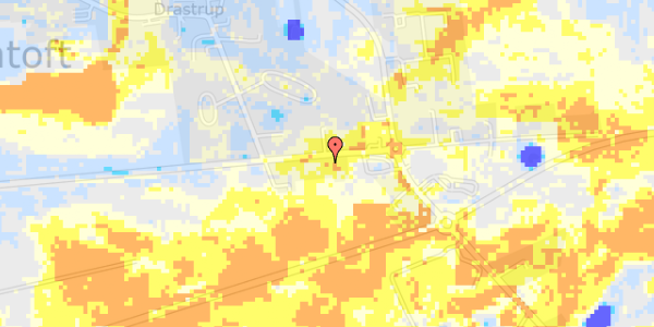 Ekstrem regn på Gl. Grenåvej 214