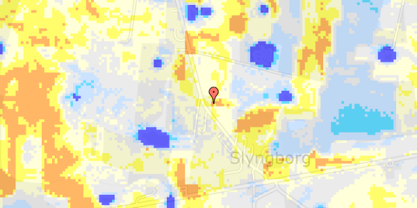 Ekstrem regn på Kastrupvej 10