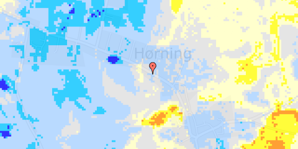 Ekstrem regn på Langgade 39