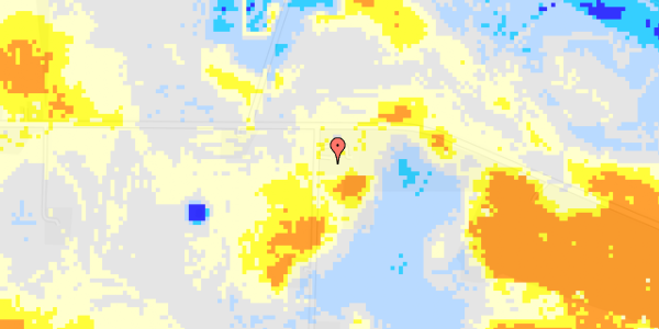 Ekstrem regn på Lundbyvej 1