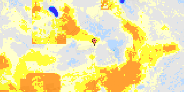 Ekstrem regn på Oustrupvej 12