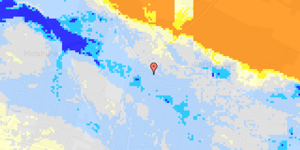 Ekstrem regn på Reimersvej 42