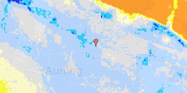 Ekstrem regn på Skovdalsvej 15