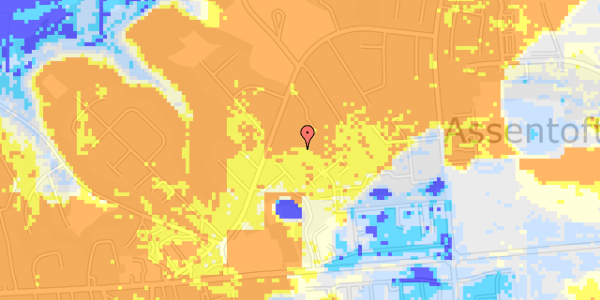 Ekstrem regn på Traneparken 40