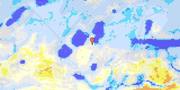 Ekstrem regn på Horsbjergvej 4