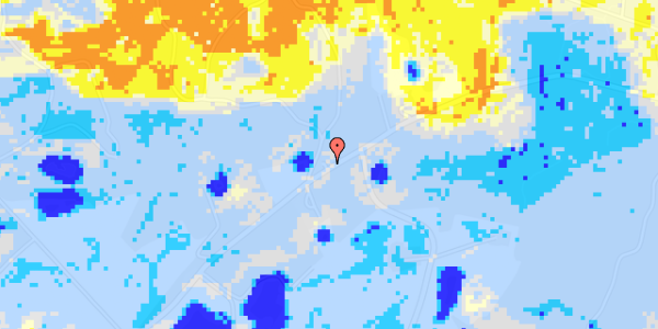 Ekstrem regn på Horsbjergvej 5