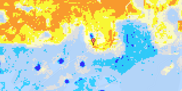 Ekstrem regn på Horsbjergvej 9