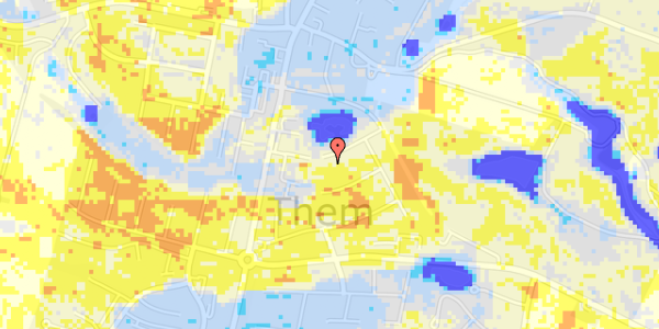 Ekstrem regn på Præstemarken 8B