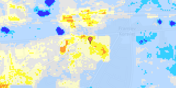 Ekstrem regn på Acervej 5