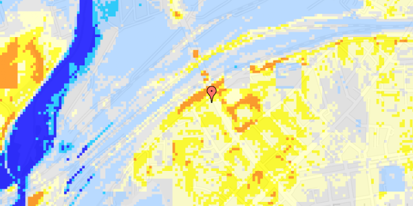 Ekstrem regn på Augustenborggade 3, 5. th