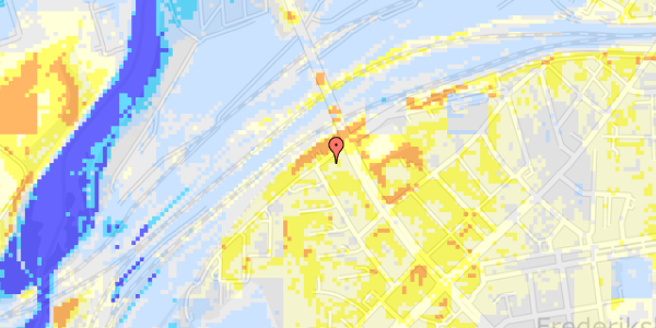 Ekstrem regn på Augustenborggade 7, st. tv