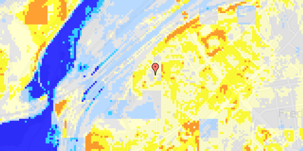 Ekstrem regn på Augustenborggade 21A, 1. mf