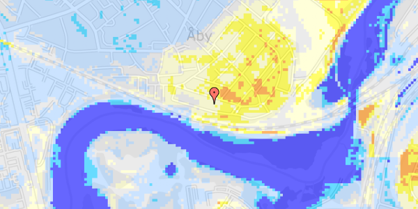 Ekstrem regn på Haveforeningen Bakkevang 208