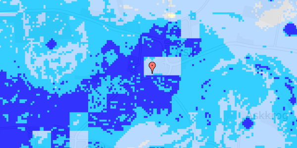 Ekstrem regn på Balskildevej 29