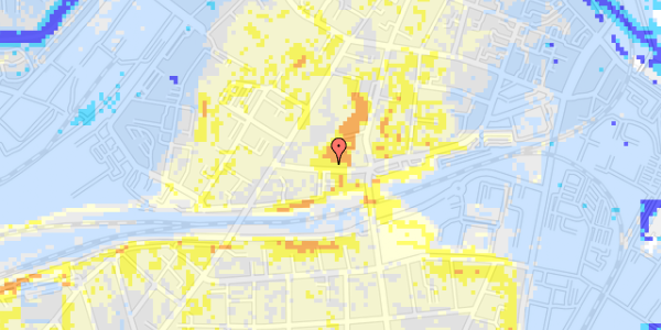 Ekstrem regn på Banegårdsgade 25, 3. 