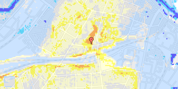 Ekstrem regn på Banegårdsgade 29, 3. 