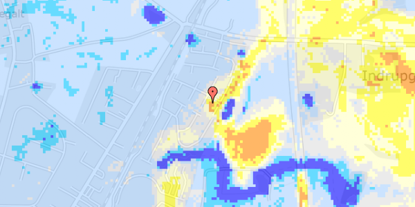 Ekstrem regn på Bangsboparken 62