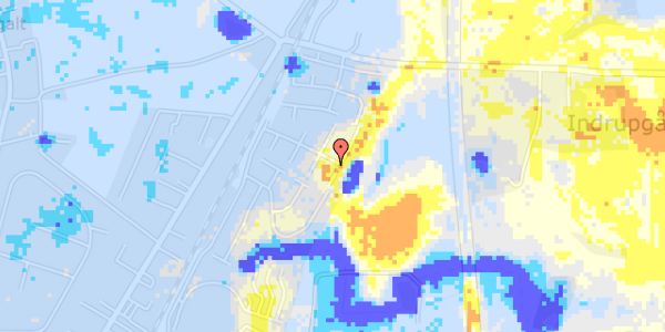 Ekstrem regn på Bangsboparken 68