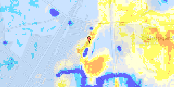 Ekstrem regn på Bangsboparken 73