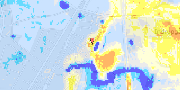 Ekstrem regn på Bangsboparken 74