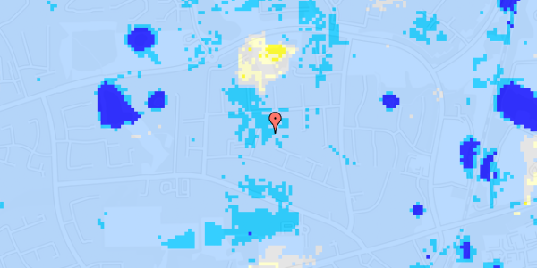 Ekstrem regn på Baunevej 48