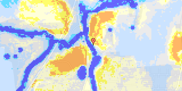 Ekstrem regn på Beder Landevej 5