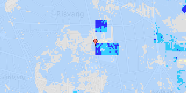 Ekstrem regn på Klitrosevej 1