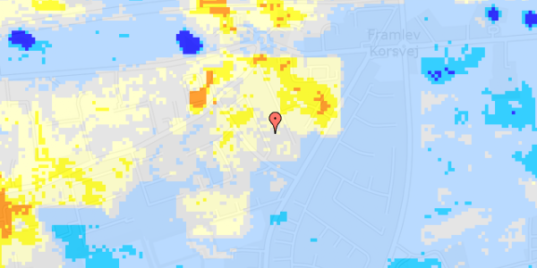 Ekstrem regn på Birkesvinget 6