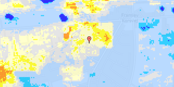 Ekstrem regn på Birkesvinget 10